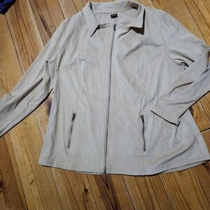 Vintage Lee Women's Light Tan Utility Jacket